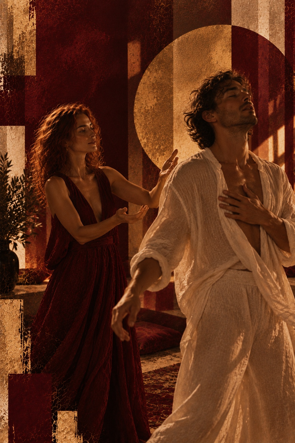 A guided individual Tantric Session with breath, movement and attentive presence